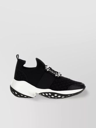 Roger Vivier embellished slip-on sneakers