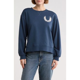 Scotch & Soda Oversize Side Vent Sweatshirt in Big Dipper Embellished at Nordstrom Rack, Size X-Small