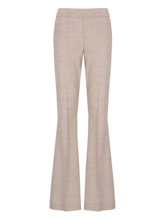 D.exterior trim-detail trousers - Neutrals
