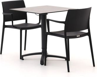 Forza Furniture Forza Sile/Canzo 70cm dining tuinset 3-delig verstelbaar