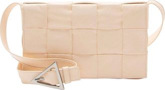Bottega Veneta Paper Calfskin Cassette Crossbody (Authentic Pre-Loved)