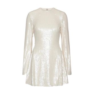 Rotate ROTATE Birger Christensen - Minivestido de lentejuelas - Dresses - Mujer - Blanco - M