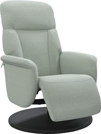 vidaXL Sillón reclinable con reposapiés terciopelo gris claro Vidaxl