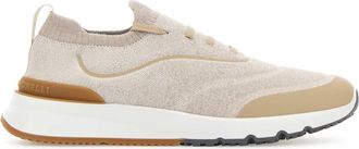 Brunello Cucinelli Brunello Cucinelli Sand Canvas Sneakers