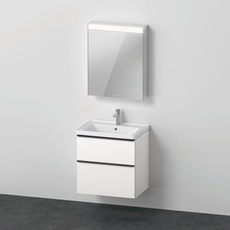 Duravit Duravit - Juego De Muebles D-neo, Lavabo Con Mueble De Pared Y Armario Con