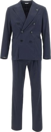 Manuel Ritz Hombre, Trajes, Azul, Talla: L