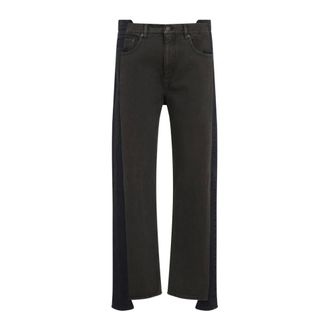 Maison Margiela Spliced Pants - Heren - Jeans - Zwart - Maat: W31 Katoen