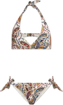 Etro Paisley Bikini - Dames - Bikinis - Veelkleurig - S - Tweed - Badmode