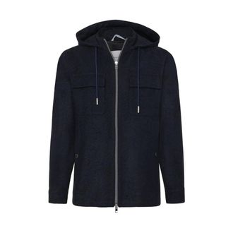 Baldessarini Zip-through Sweatshirt - Heren - Vesten met rits - Blauw - M - Hoodies & sweatvesten
