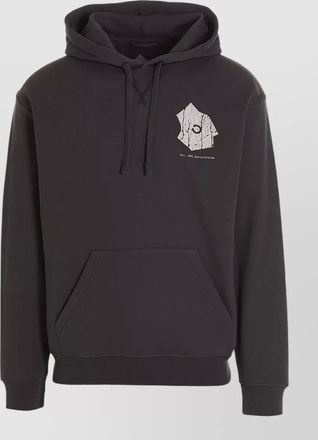 Objects IV Life cotton printed hoodie