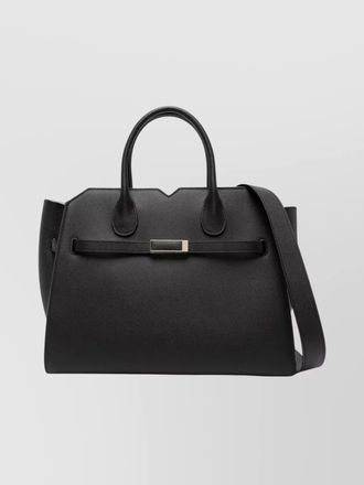 Valextra medium tote bag detachable strap