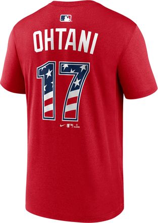 Nike Shohei Ohtani National League 2026 All-Star Game Nike Mens Dri-FIT MLB T-Shirt in Red | 02TI62QAZQ-P5L