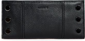 Hammitt 110 North Leather Wallet in Black/Gunmetal at Nordstrom