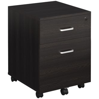 Vinsetto Gabinete De Archivos M&oacute;vil Para Archivos A4 Con 2 Cajones Y Llave 40x45x55,6 Cm