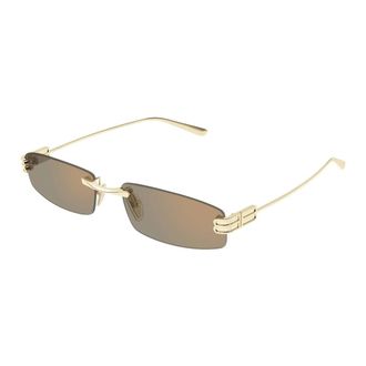 Balenciaga Sunglasses, male, Yellow, Size: 57 MM Rectangle Sunglasses