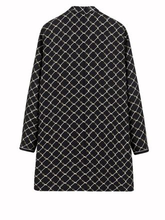 Gucci Silk Twill Printed Dress - Black
