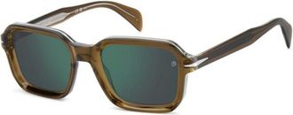 David Beckham DB 7147/S TXO/MT Mens Sunglasses Brown Size 52