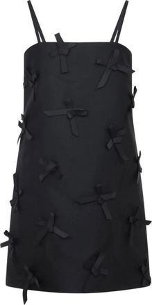Jil Sander Mini Jurk - Dames - Feestkleedjes - Zwart - S - Polyester - Kleedjes