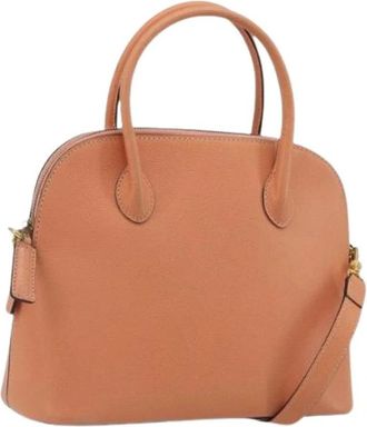 Celine Pre-owned Vintage Hand Bag - Dames - Vintage Handtas - Oranje - ONE Size - Leer - Vintage