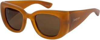Saint Laurent Dames, Accessoires, Bruin, Maat: 55 MM