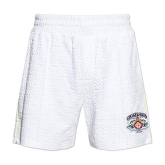Casablanca Casual Shorts, male, White, Size: M Towelling Shorts