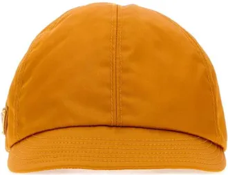 Prada Orange Solid Baseball Hat