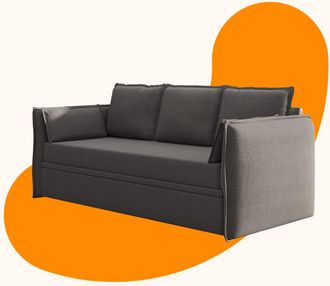 Emma Sofa Bed Dark Grey
