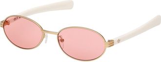 adidas OR0123 31Z Mens Sunglasses Gold Size 54