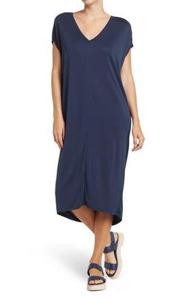 By Design Barcelona Tunic Midi Dress in Navy Blazer at Nordstrom Rack, Size Medium