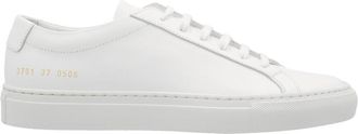 Common Projects White Lace Up Sneakers