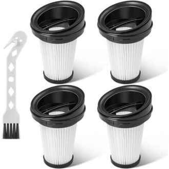 OEM Paquete De 4 Filtros De Repuesto Para Aspiradora Inal&aacute;mbrica Rowenta X-pert 3.60 X-pert 160 Rh72xxx Zr005202 - Crezuo