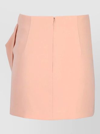 Elisabetta Franchi skirt featuring decorative bow gold tone hardware