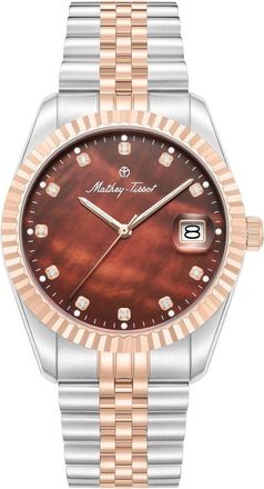 Mathey-Tissot Quartz Dark Brown Dial Mens Watch H250953A-C