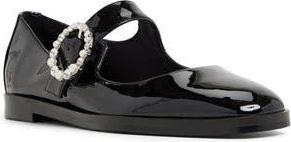 Aldo Arabella Mary Jane Flat in Black at Nordstrom Rack, Size 8.5