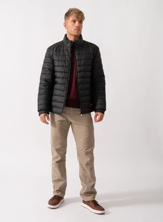 HUGO BOSS Mens Brenti2521 Jacket in Black Nylon - Size Large