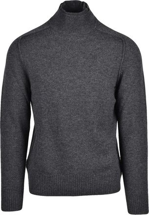 Paolo Pecora Paolo Pecora Mock Neck Sweater - Grey