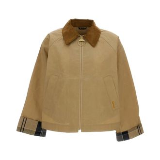 Barbour Light Jackets, female, Beige, Size: XS Catlin Casual Jacket
