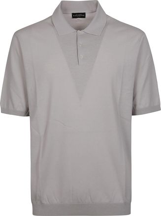Ballantyne Short Sleeve Plain Fitted Polo