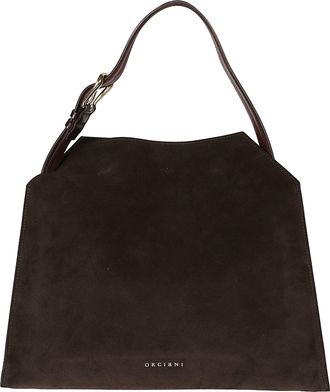 Orciani Trinity Medium Calf Leather Tote Bag
