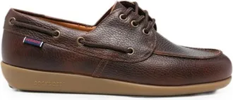 Sebago Brown Leather Loafers