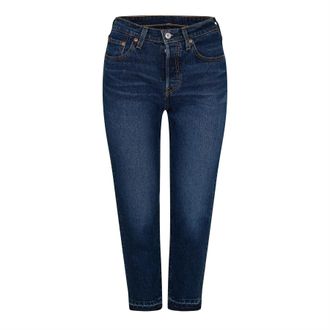 Levi's Damesjeans 501 met rechte pijpen en enkellengte (Uit een droom)