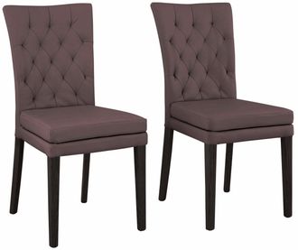 HOME AFFAIRE 4-Fussstuhl »Colorado« (Set) 6 Stk.Beine aus Buche, wengefarben lackiert, Im 2er, 4er oder 6er-Set