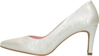Notre-V Schoenen, Dames, Wit, 39 EU, Leer, 1092Tfp Pumps