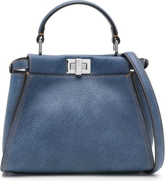 Fendi Mini Peekaboo Tote Bag