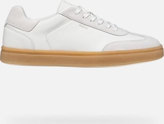 Geox Scarpe Baltmoore Uomo Bianco/bianco Latte