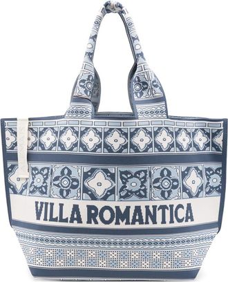 Alemais Villa Romantica Patterned Tote Bag