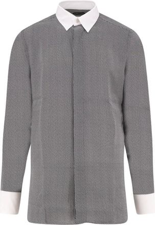 Tom Ford Overhemden, Heren, Zwart, M, Casual Shirt