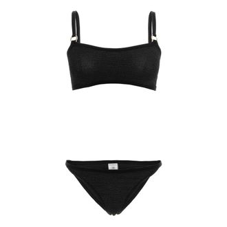 Hunza G Beachwear - female - Hunza G - Bikinis - Black - ONE SIZE - Swimwear