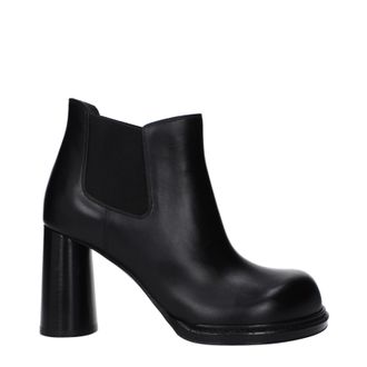 Bottega Veneta Damens Stiefeletten aus schwarzem Leder