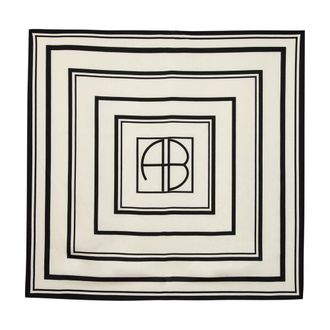 Anine Bing York Monogram Scarf